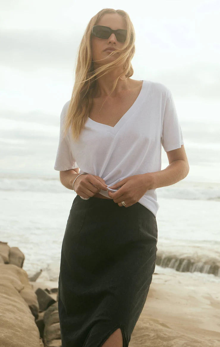 Girlfriend V-neck Tee