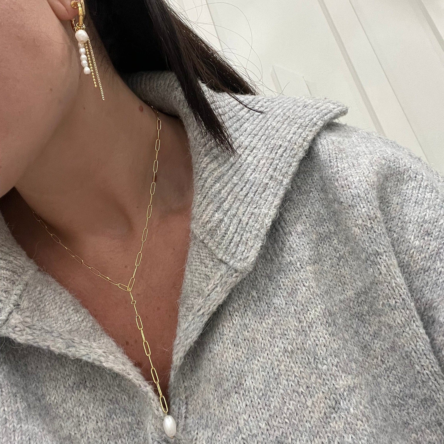 Lucia Pearl Lariat