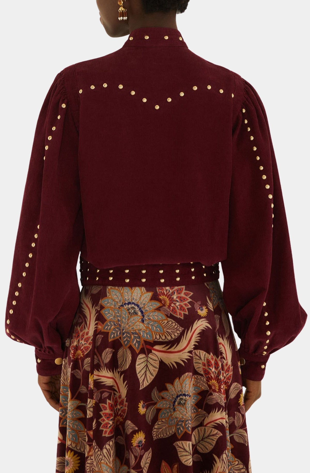 Brown Corduroy Velvet Jacket
