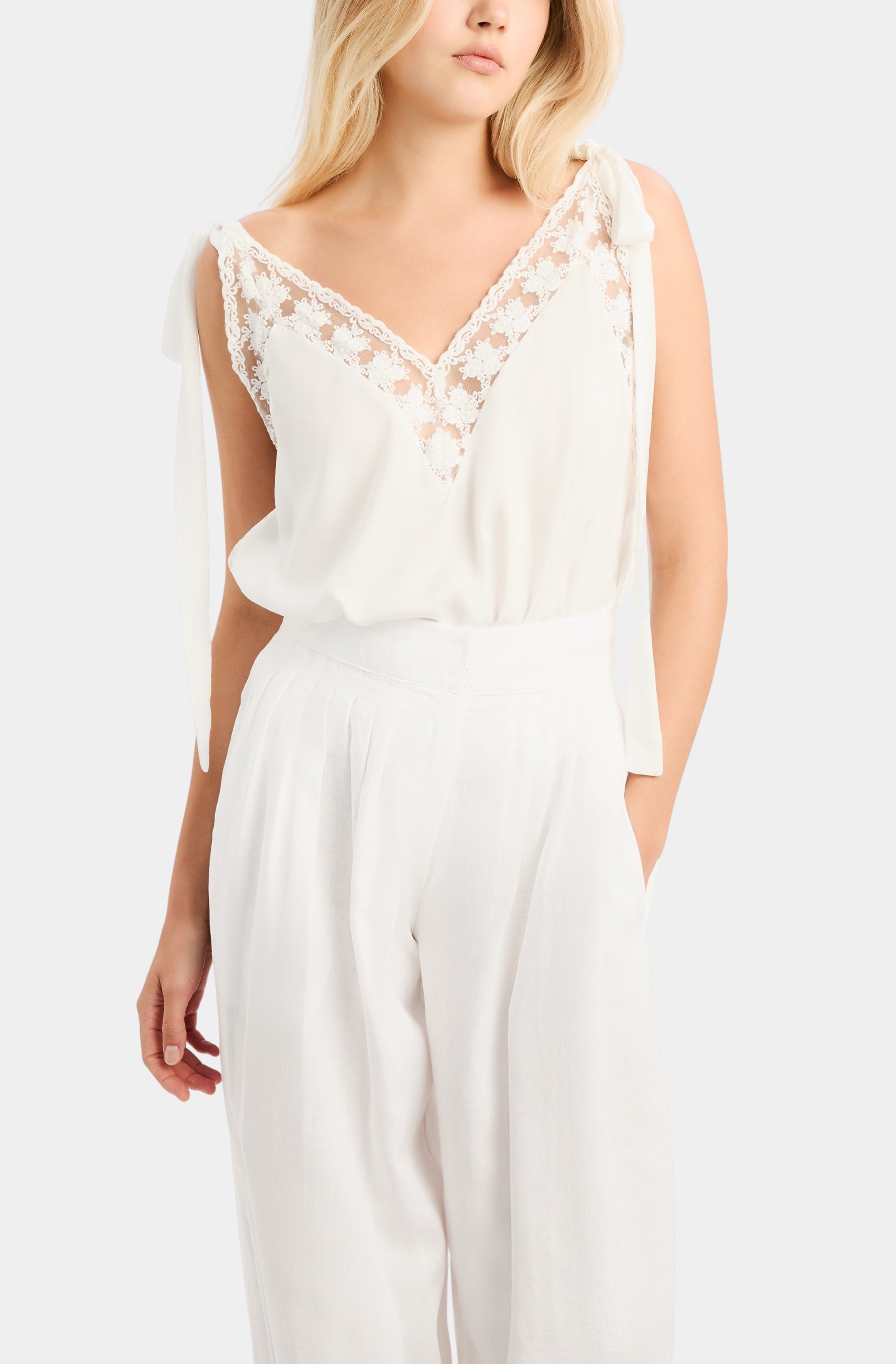 Aubrey Tie Strap Cami