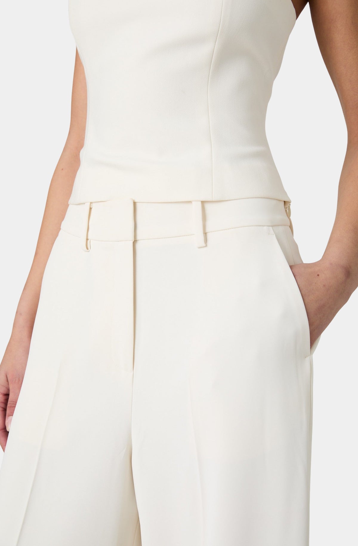 Harry Suiting High Waisted Wide Leg Trousers