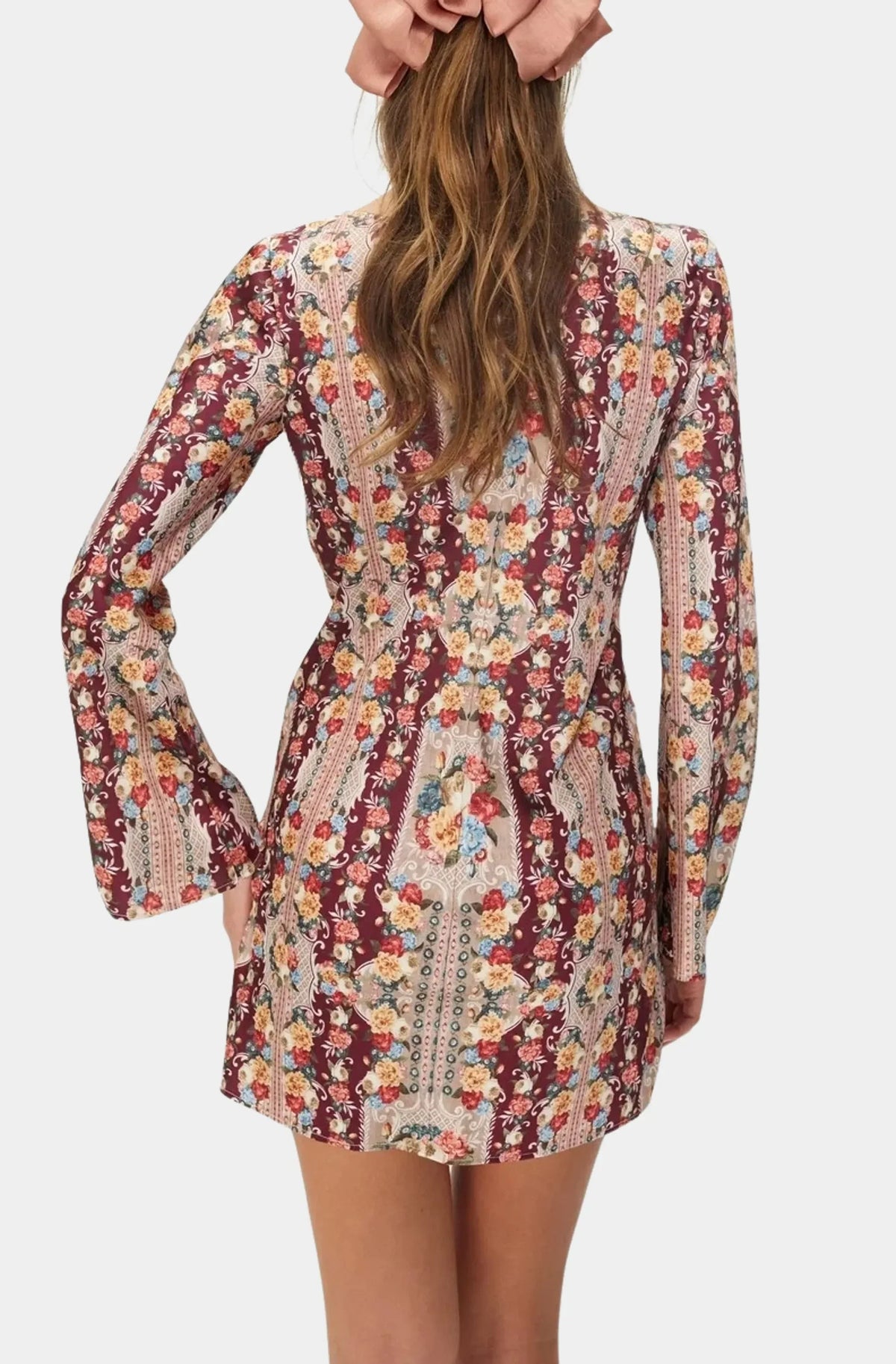 Maple Rose Mini Dress