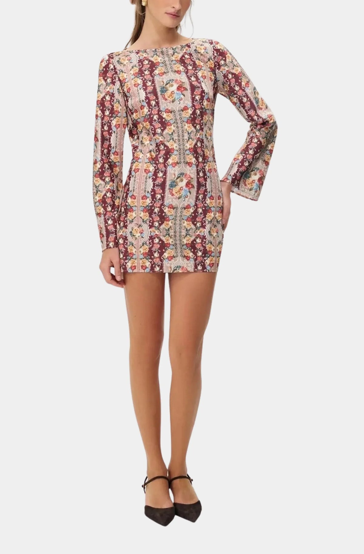 Maple Rose Mini Dress