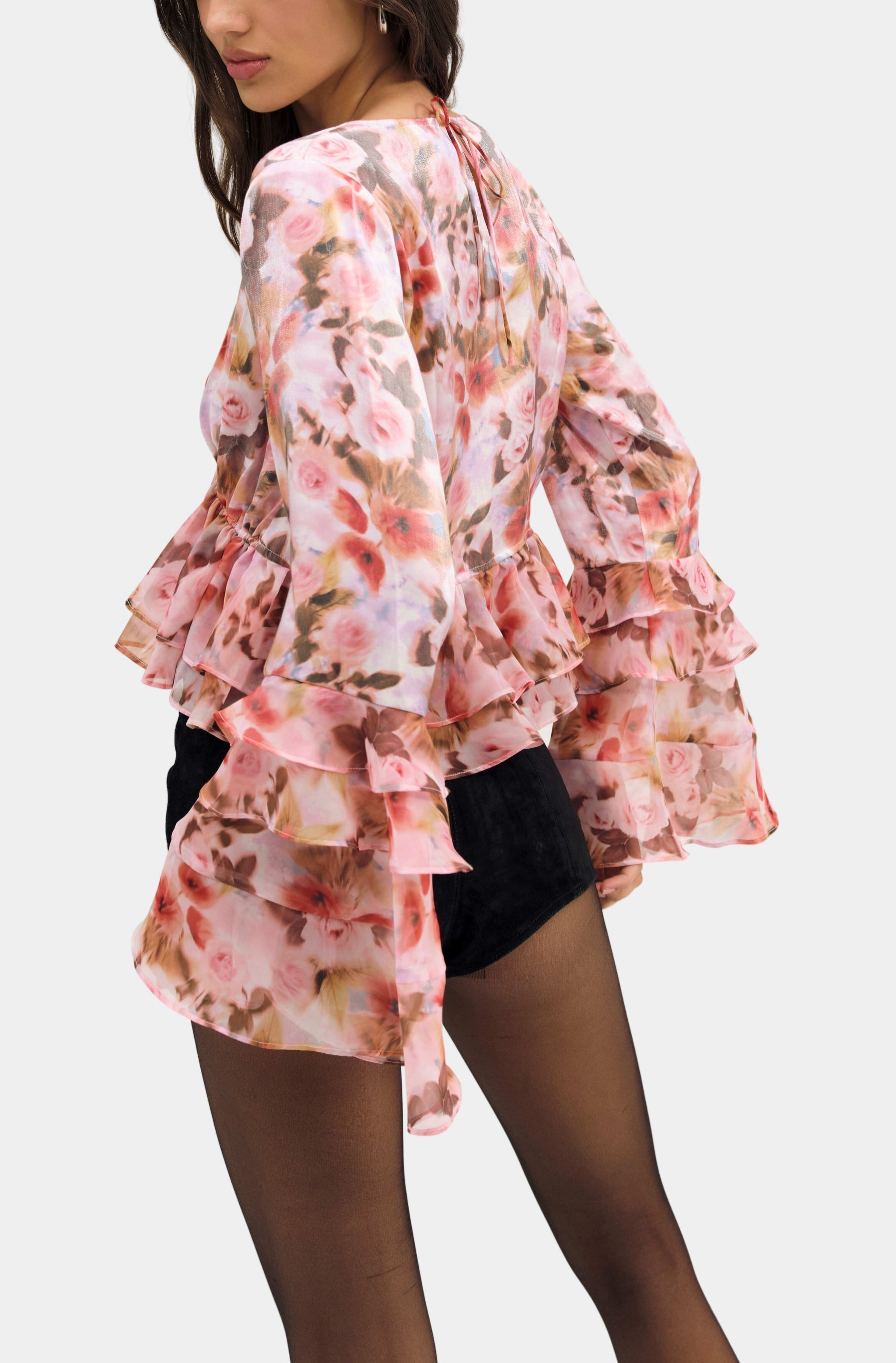Fallen Floral Top