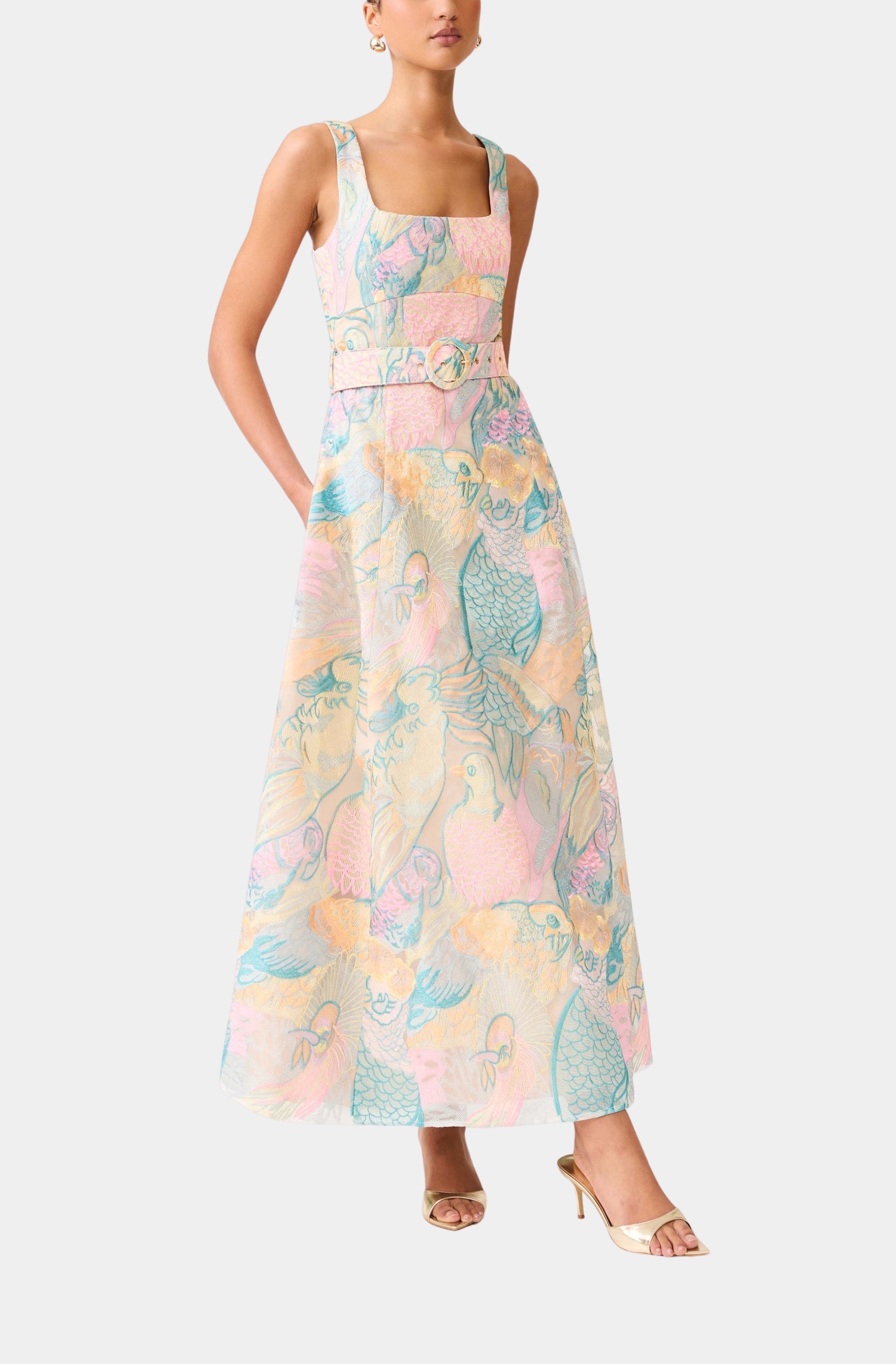 taliah maxi dress For Love & Lemons Taliah Maxi Dress