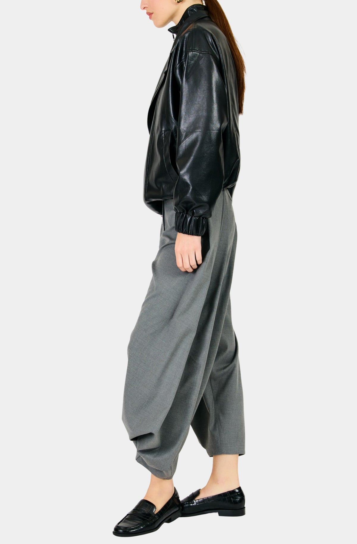 Noir Double Layered Jacket