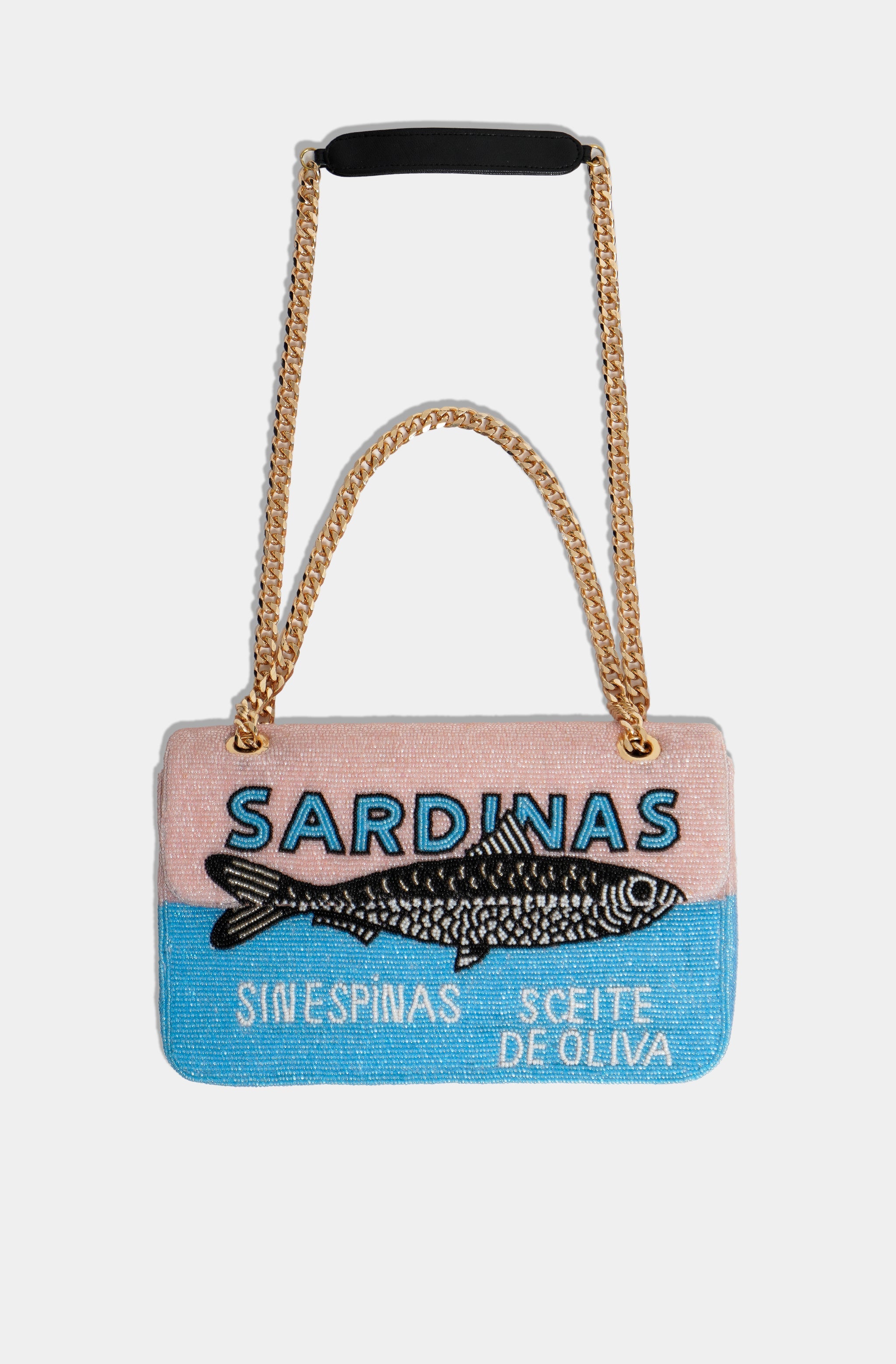 Hemline Exclusive Sardinas Chain Shoulder Bag