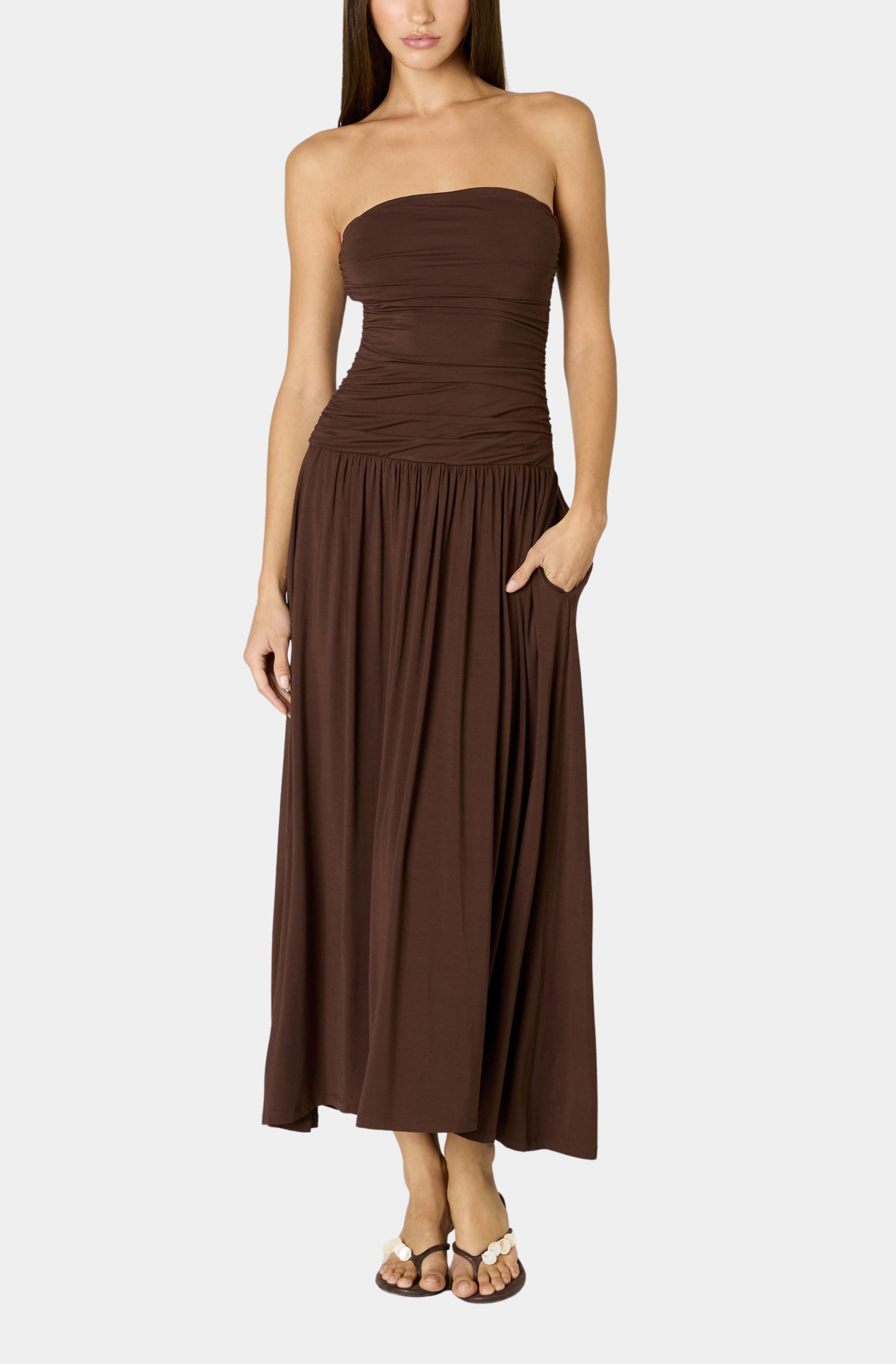 Viscose Santal Dress