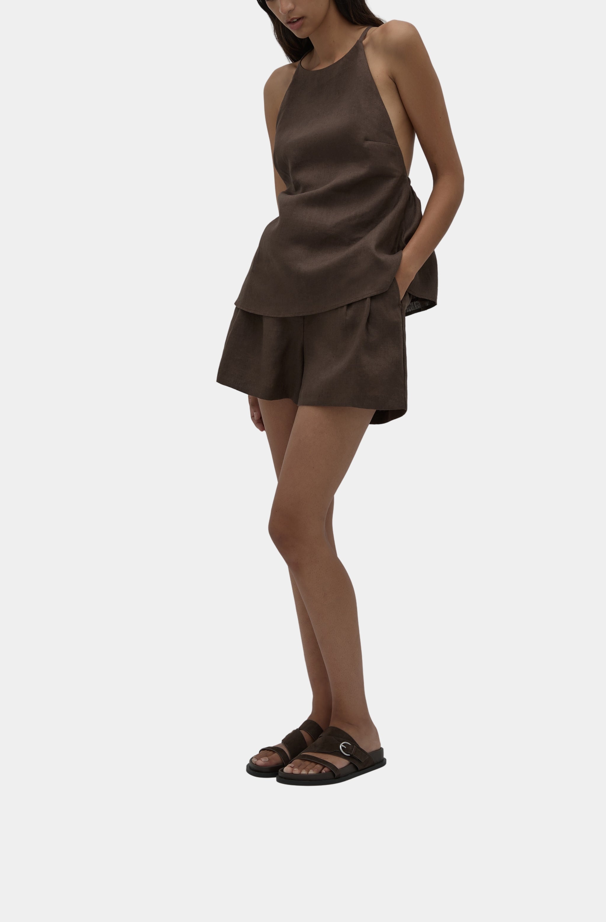 Ziba Linen Top