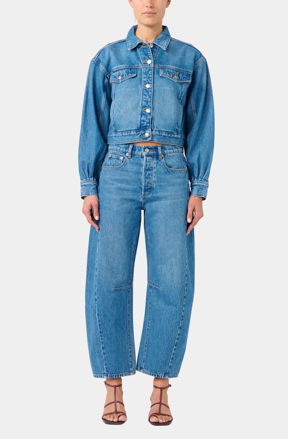 Denim Swing Jacket