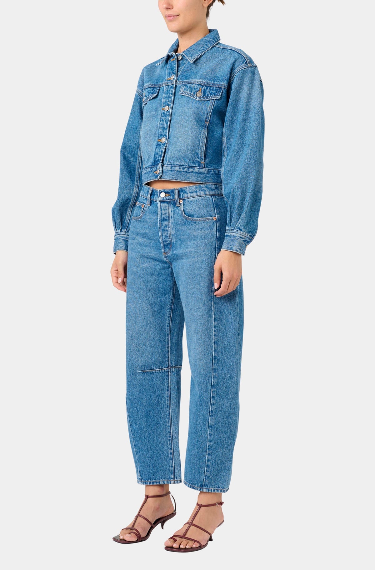 Denim Swing Jacket