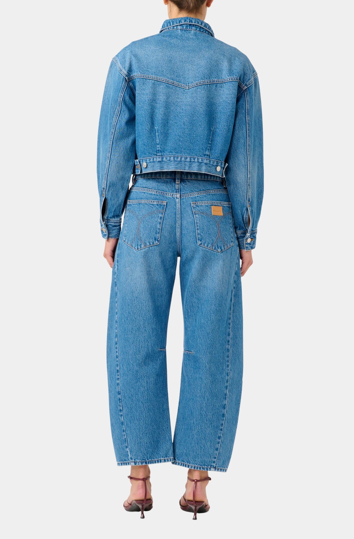 Denim Swing Jacket
