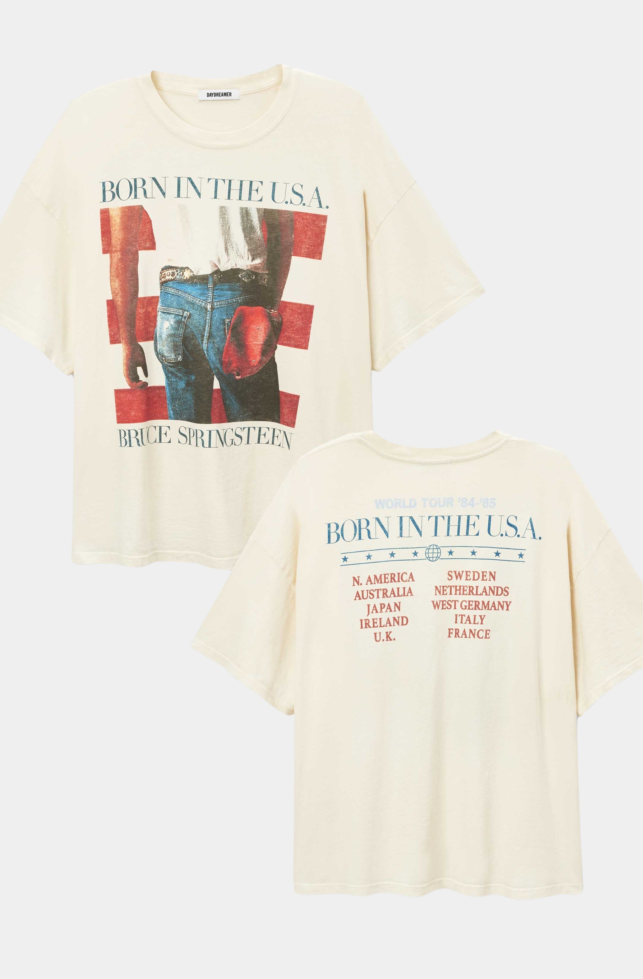 Bruce Springsteen Born In The USA OS Tee