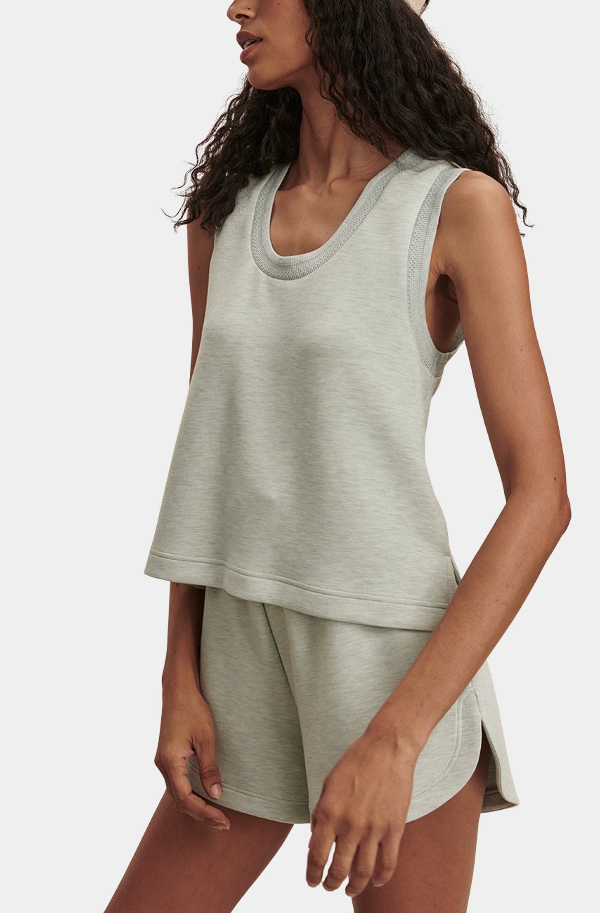 Cambrie Scoop Neck Tank