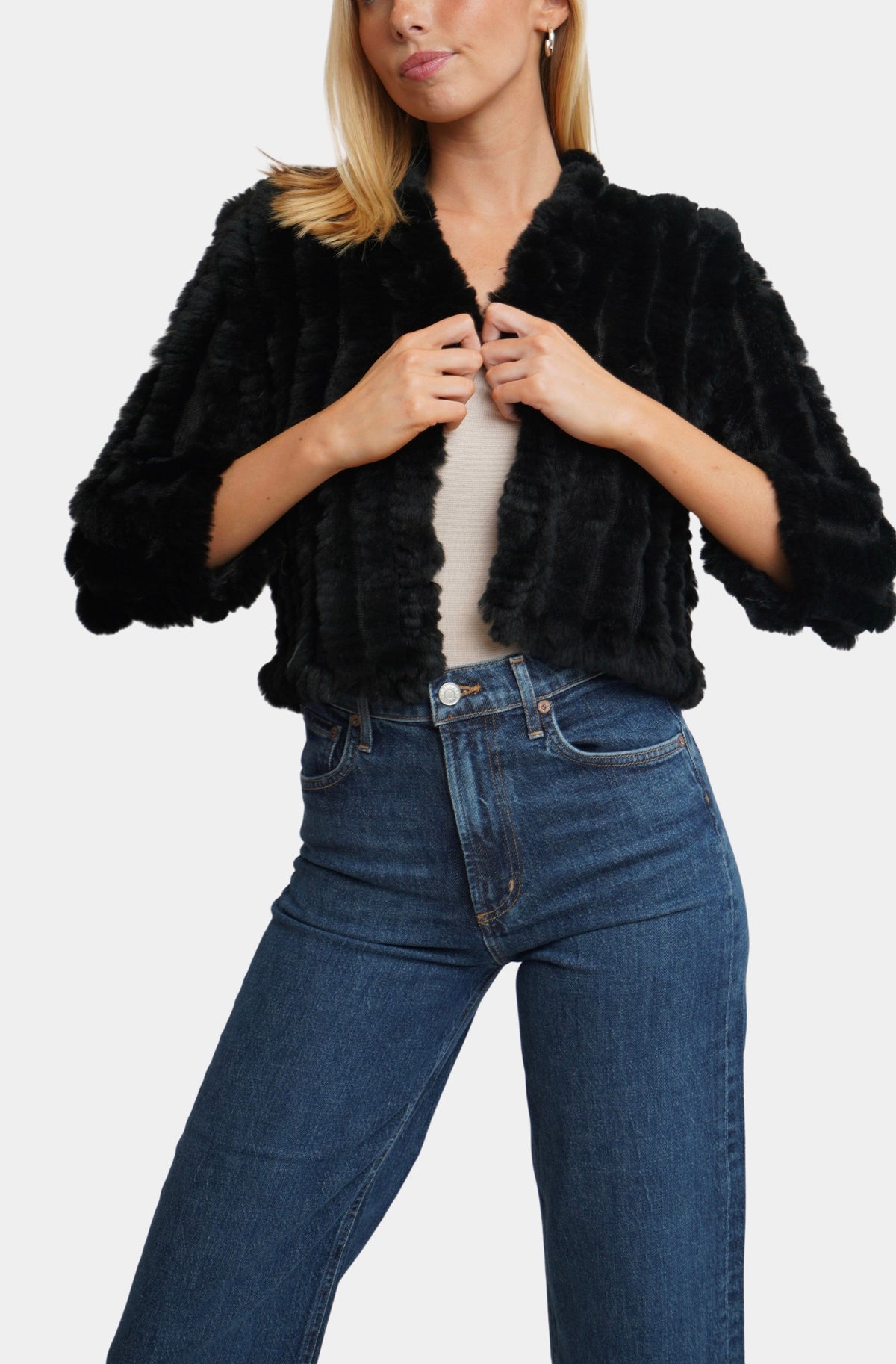 Hemline Exclusive Rosa Crop Jacket