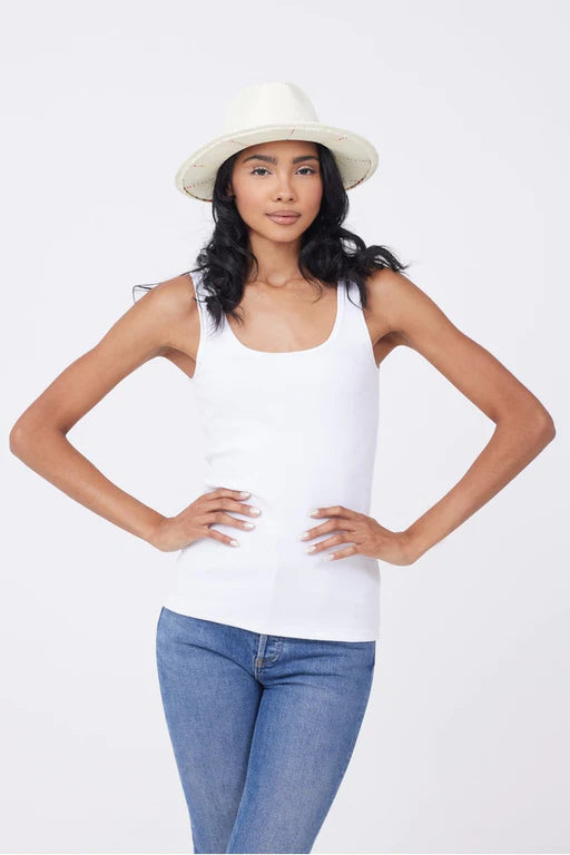 White Tulum Hat