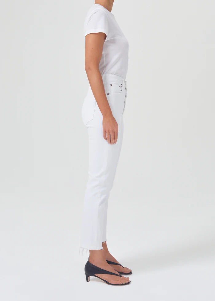 Riley High Rise Straight Crop